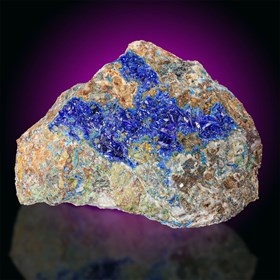 Linarite-Blanchard Mine | Bingham | Socorro Co. | New Mexico  | USA